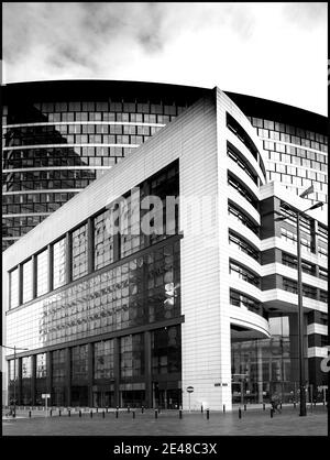 BRUXELLES, BELGIQUE - 17 octobre 2020 : bâtiment sur la place Rogier à Bruxelles. Banque D'Images