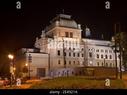 Josef Kajetan Tyl Theatre à Plzen. République tchèque Banque D'Images