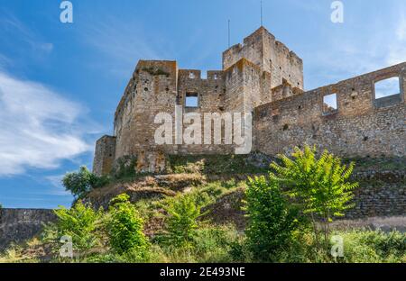 Convento do Christo, Couvent des Chevaliers de l'ordre du Christ, château médiéval, à Tomar, région du Centro, Portugal Banque D'Images