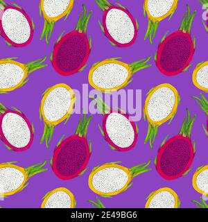 Motif aquarelle sans coutures en forme de libellules Banque D'Images