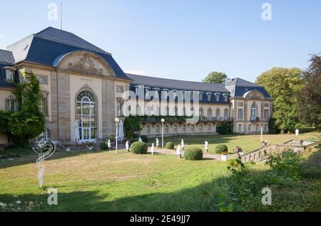 Esplanade, Bad Nenndorf, Deister, région de Hanovre Banque D'Images