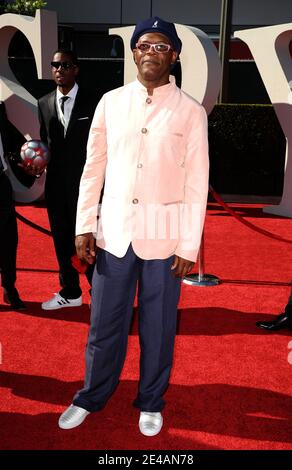 L'acteur Samuel L. Jackson participe aux 17e EPPY Awards annuels qui se tiennent au Nokia Theatre du centre-ville de Los Angeles, le 15 juillet 2009. Photo de Lionel Hahn/ABACAPRESS.COM (photo : Samuel L. Jackson) Banque D'Images