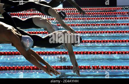 Atmosphère pendant les 13ème Championnats du monde de natation 'FINA', à Rome, Italie, le 31 juillet 2009. Photo de Christophe Guibbbaud/ABACAPRESS.COM Banque D'Images