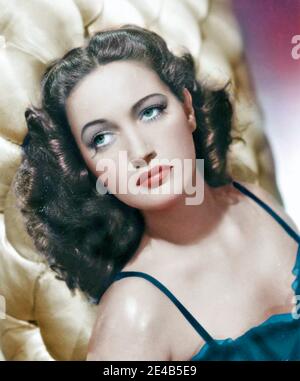 DOROTHY LAMOUR (1914-1996) actrice américaine vers 1935 Banque D'Images