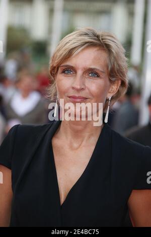 Veuve du producteur français Daniel Toscan du Plantier, Melita Toscan du Plantier pose lors de la cérémonie d'ouverture du 35e 'Festival américain du film de Eauville' à Deauville, France, le 4 septembre 2009. Photo de Denis Guignebourg/ABACAPRESS.COM Banque D'Images