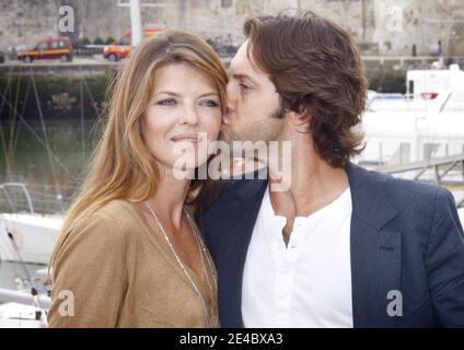 Gwendoline Hamon et Frederic Diefenthal assistent au 11ème Festival de fiction télévisée de la Rochelle, à la Rochelle, France, le 20 septembre 2009. Photo de Patrick Bernard/ABACAPRESS.COM Banque D'Images