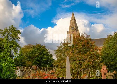 Cathédrale Saint-Machar, Old Aberdeen, Aberdeen, Écosse, Royaume-Uni, Grande-Bretagne, Îles britanniques Banque D'Images