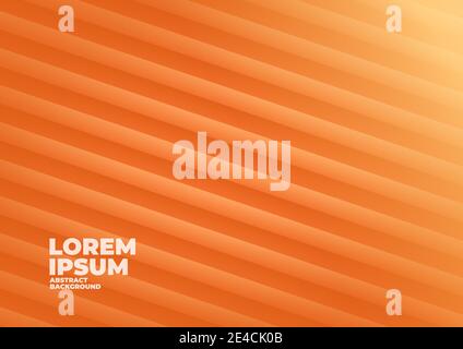 Arrière-plan orange abstrait avec espace pour le texte et le message. Illustration de Vecteur