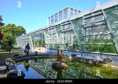 Jardin botanique de Koishikawa, Université de Tokyo, Japon. Banque D'Images