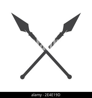 Logo effilée modèle vecteur nature du symbole Illustration de Vecteur