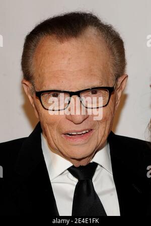 **PHOTO DE FICHIER** Larry King est décédé à 87. New York, NY- octobre 7: Larry King participe au Gala de la Friars Foundation en l'honneur de Robert de Niro et Carlos Slim au Waldorf-Astoria le 7 octobre 2014 à New York. Crédit: John Palmer/MediaPunch crédit: MediaPunch Inc/Alamy Live News Banque D'Images