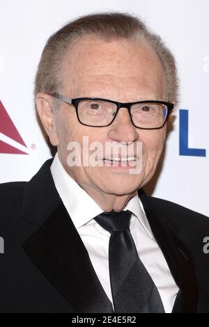 New York, États-Unis. 07e octobre 2014. Larry King participe au gala de la Friars Foundation en l'honneur de Robert de Niro et Carlos Slim à l'hôtel Waldorf Astoria de New York, NY, le 7 octobre 2014.(photo par Anthony Behar/Sipa USA) crédit: SIPA USA/Alay Live News Banque D'Images