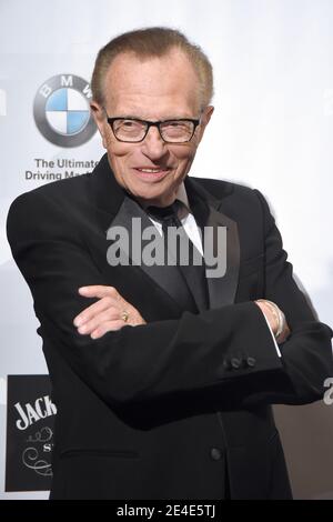 New York, États-Unis. 07e octobre 2014. Larry King participe au gala de la Friars Foundation en l'honneur de Robert de Niro et Carlos Slim à l'hôtel Waldorf Astoria de New York, NY, le 7 octobre 2014.(photo par Anthony Behar/Sipa USA) crédit: SIPA USA/Alay Live News Banque D'Images