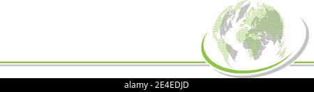 Globe, globe, points, arrière-plan, carte du monde globe Illustration de Vecteur