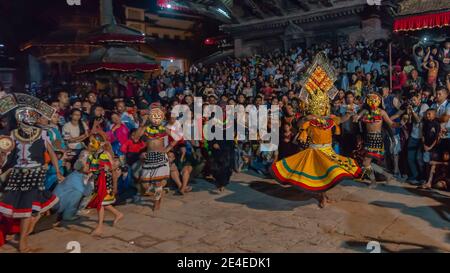 Danse des dieux Banque D'Images