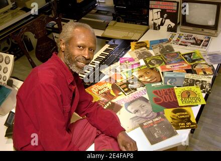 RUURLO, PAYS-BAS - 18 OKT, 2002: Arthur Conley était un chanteur d'âme américain, plus connu pour le succès de 1967 'Sweet Soul Music'. Conley ici dans son Banque D'Images