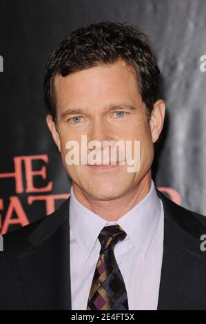 Dylan Walsh assiste à la première de 'The Stepfather' au SVA Theatre de New York, le 12 octobre 2009. Photo de Mehdi Taamallah/ABACAPRESS.COM (en photo : Dylan Walsh) Banque D'Images