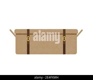 Valise en osier Banque d'images détourées - Alamy