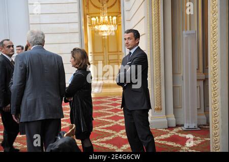 François Sarkozy, frère du Président français, participe au 4ème Conseil stratégique des industries de la santé (Conseil stratégique des industries de la Sante) à l'Elysée Palace à Paris, France, le 26 octobre 2009. Photo de Mousse/ABACAPRESS.COM Banque D'Images