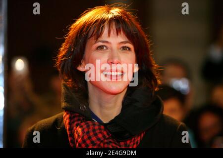 L'actrice française Sophie Marceau lors de la présentation de son dernier film 'l'Homme de Chevet' au cinéma Kinepolis de Lomme, au nord de la France, le 2 novembre 2009. Photo de Mikael Libert/ABACAPRESS.COM Banque D'Images