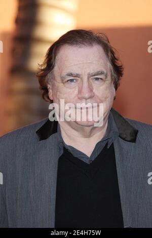 L'acteur Bristish Brian Cox pose un photocall pour le "bon coeur" lors du 9ème Festival du film Marratech , à Marrakech, Maroc, le 11 décembre 2009. Photo de Denis Guignebourg/ABACAPRESS.COM Banque D'Images