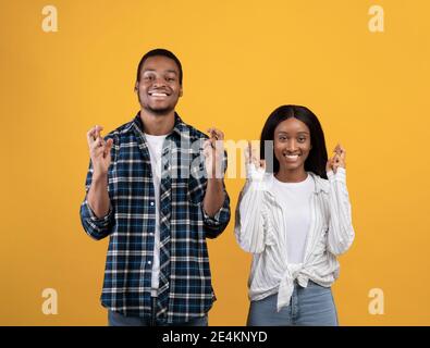 Rêve, grand désir et veulent gagner Banque D'Images