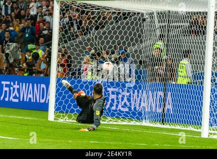 Kazan, Russie – 28 juin 2017. Le gardien de but de l'équipe nationale de football du Portugal, Rui Patricio, a concédé un but lors d'un tir de pénalité dans les Confederati de la FIFA Banque D'Images