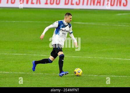 Milan, Italie. 23 janvier 2021. Josip Ilicic (72) d'Atalanta vu dans la série UN match entre AC Milan et Atalanta à San Siro à Milan. (Crédit photo : Gonzales photo/Alamy Live News Banque D'Images