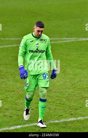 Milan, Italie. 23 janvier 2021. Gardien de but Pierluigi Gollini (95) d'Atalanta vu dans la série UN match entre AC Milan et Atalanta à San Siro à Milan. (Crédit photo : Gonzales photo/Alamy Live News Banque D'Images