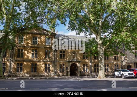 Blackfriars est une salle privée permanente de l'Université d'Oxford, St Giles Street, Oxford, Oxfordshire, Royaume-Uni Banque D'Images