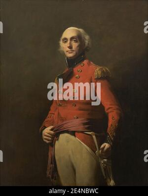 Sir Henry Raeburn - général Sir William Maxwell. Banque D'Images