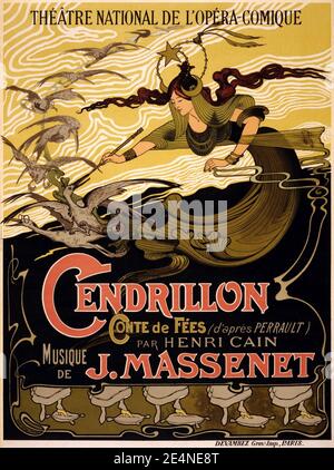 Massenet Cendrillon. Banque D'Images