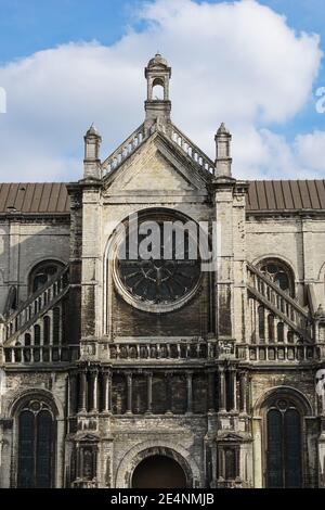Eglise Sainte Catherine à Bruxelles, Belgique Banque D'Images