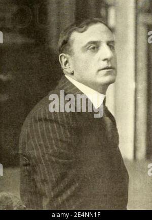 Maurice Tourneur en 1919. Banque D'Images