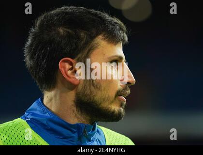 Bâle, Suisse. 23 janvier 2021. 23.01.2021, Bâle, St. Jakob-Park, football Super League: FC Basel 1893 - FC Zurich, # 10 Antonio Marchesano (Zurich) crédit: SPP Sport Press photo. /Alamy Live News Banque D'Images