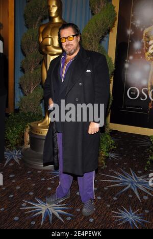 Julian Schnabel participe au 80e déjeuner des nominés des Academy Awards, qui s'est tenu au Beverly Hilton Hotel de Los Angeles, CA, États-Unis, le 4 février 2008. Photo de Lionel Hahn/ABACAPRESS.COM Banque D'Images