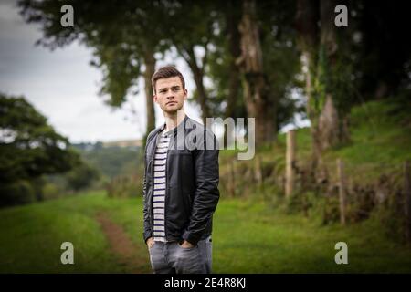 GRANDE-BRETAGNE / Angleterre / Cornouailles / Rosamunde Pilcher/ l'acteur allemand Patrick Mölleken . Banque D'Images