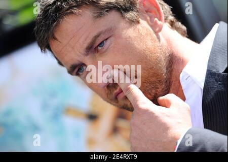 Gerard Butler assiste à la première de l'île NIM de Fox du XXe siècle au Théâtre chinois de Hollywood, Los Angeles, CA, USA, le 30 mars 2008. Photo de Lionel Hahn/ABACAPRESS.COM Banque D'Images