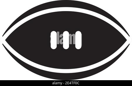 Logo Rugby modèle vectoriel d'inspiration Illustration de Vecteur