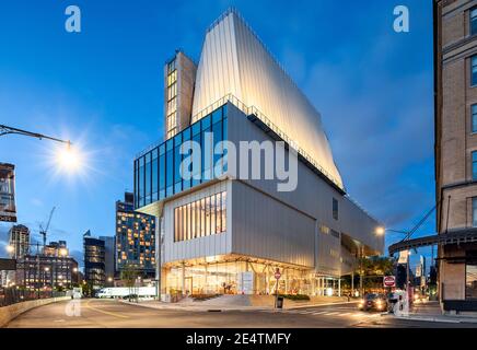Whitney Museum par Renzo Piano Architecture New York Banque D'Images