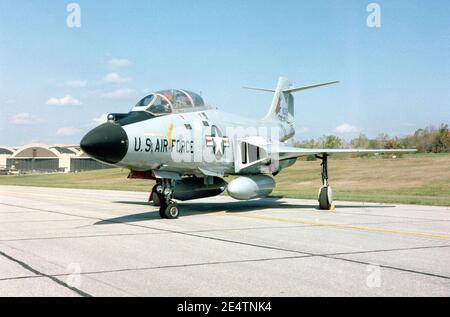 McDonnell F-101B Voodoo USAF. Banque D'Images