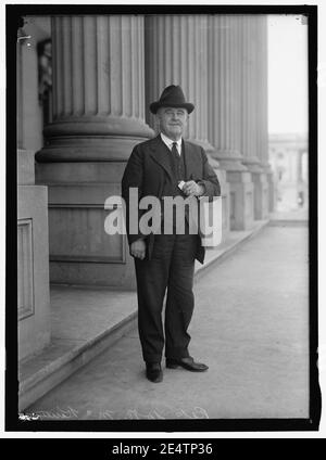 McKINLEY, WILLIAM BROWN. REP. À PARTIR DE NEW YORK, 1905-1913, 1915-1921 ; le sénateur, 1921-1926 Banque D'Images