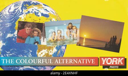 York film Processing Wallet Banque D'Images