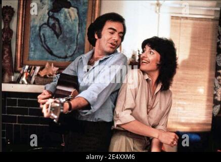 LE FILM AFD DU CHANTEUR DE JAZZ 1980 avec Neil Diamond and Lucie Arnaz Banque D'Images