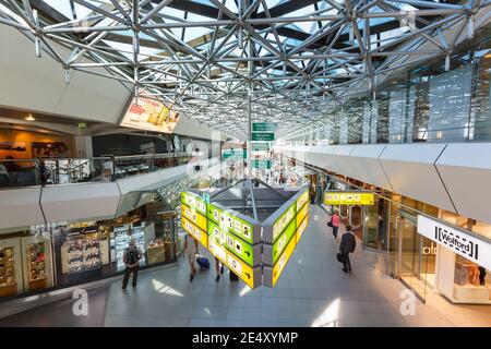 Berlin, Allemagne – 11 septembre 2018 : terminal A de l'aéroport de Berlin Tegel (TXL) en Allemagne. Banque D'Images