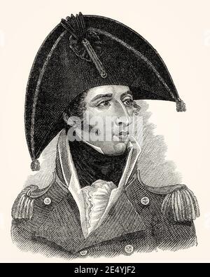 L'amiral Thomas Cochrane, 10e comte de Dundonald, Marquis de Maranhão, 1775-1860, un officier de marine britannique Banque D'Images