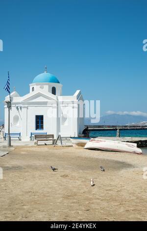 Mykonos, Cyclades, Grèce Banque D'Images