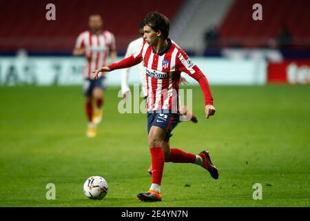 Joao Felix de l'Atletico de Madrid pendant le championnat d'Espagne Match de football de la Liga entre l'Atlético de Madrid et Valence / LM Banque D'Images