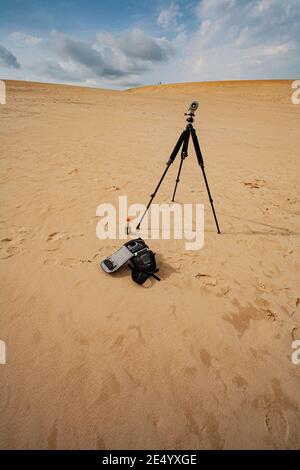 Dune, parc national de Jockeys Ridge, Nags Head, Caroline du Nord Banque D'Images