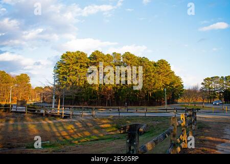 John A. Phillips Park et Greenway zone dans Old Bridge, New Jersey, USA -01 Banque D'Images